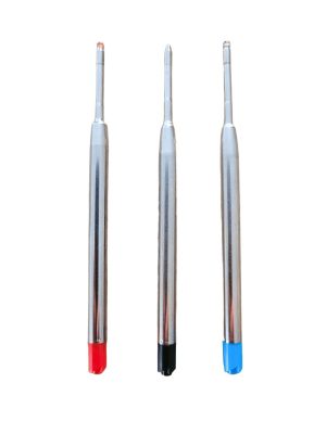 cartouche parker G2 noir bleu rouge compatible stylo bille