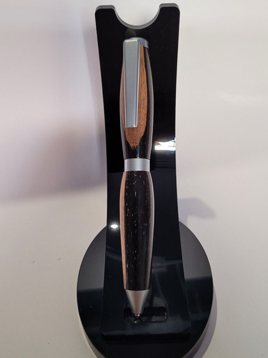 stylo mini format cb en ébène de macassar